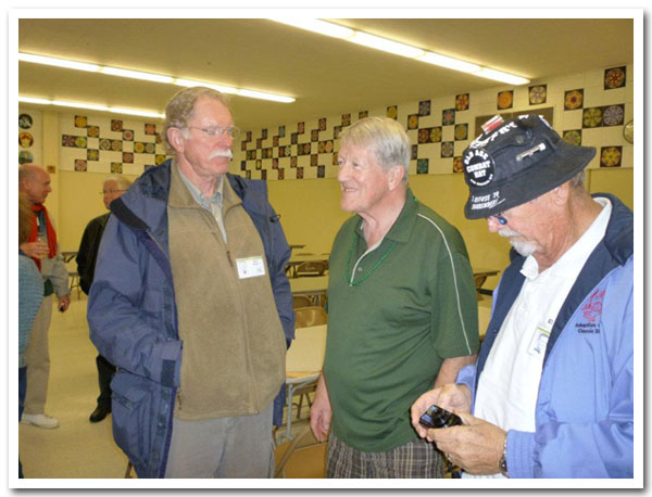 Mike Edgar, Terry Carter and Tim Howard, Walt Unger and Bob Bard in the Background
